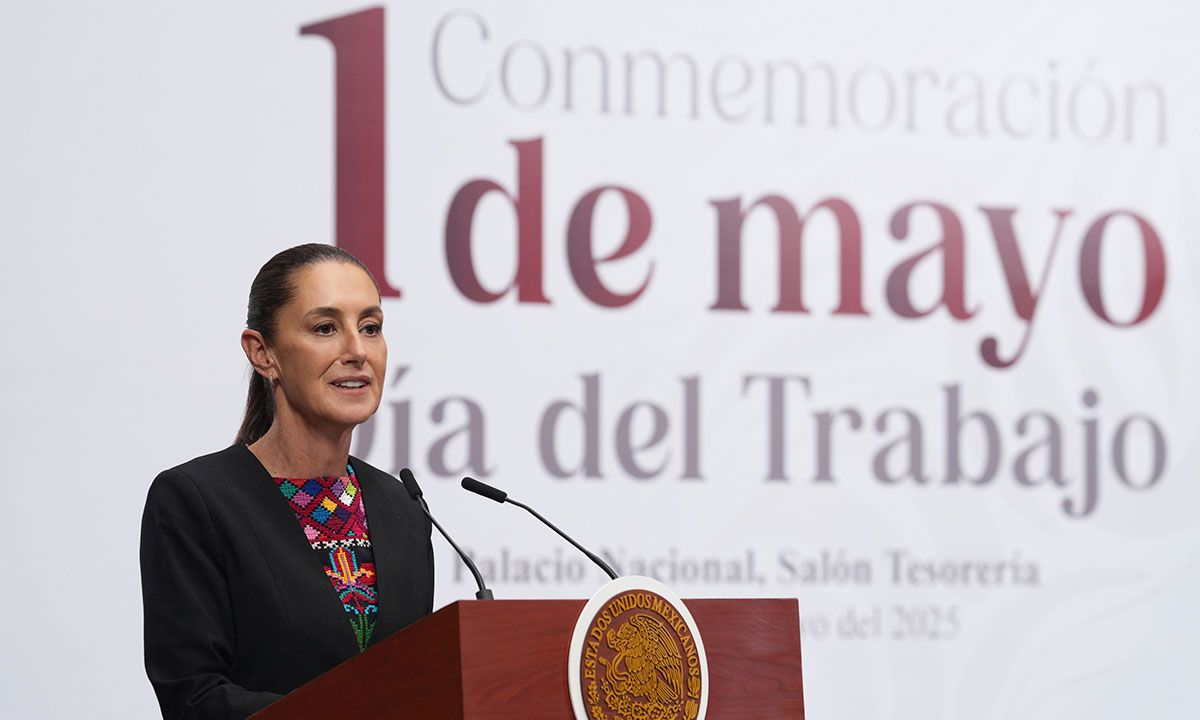 Sheinbaum va por semana laboral de 40 horas, ‘gradual’ y ‘paulatinamente’