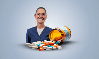 Claudia Sheinbaum presenta plan de producción nacional de medicinas