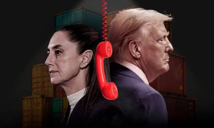 Claudia Sheinbaum y Donald Trump sostienen llamada para abordar temas comercio y aranceles