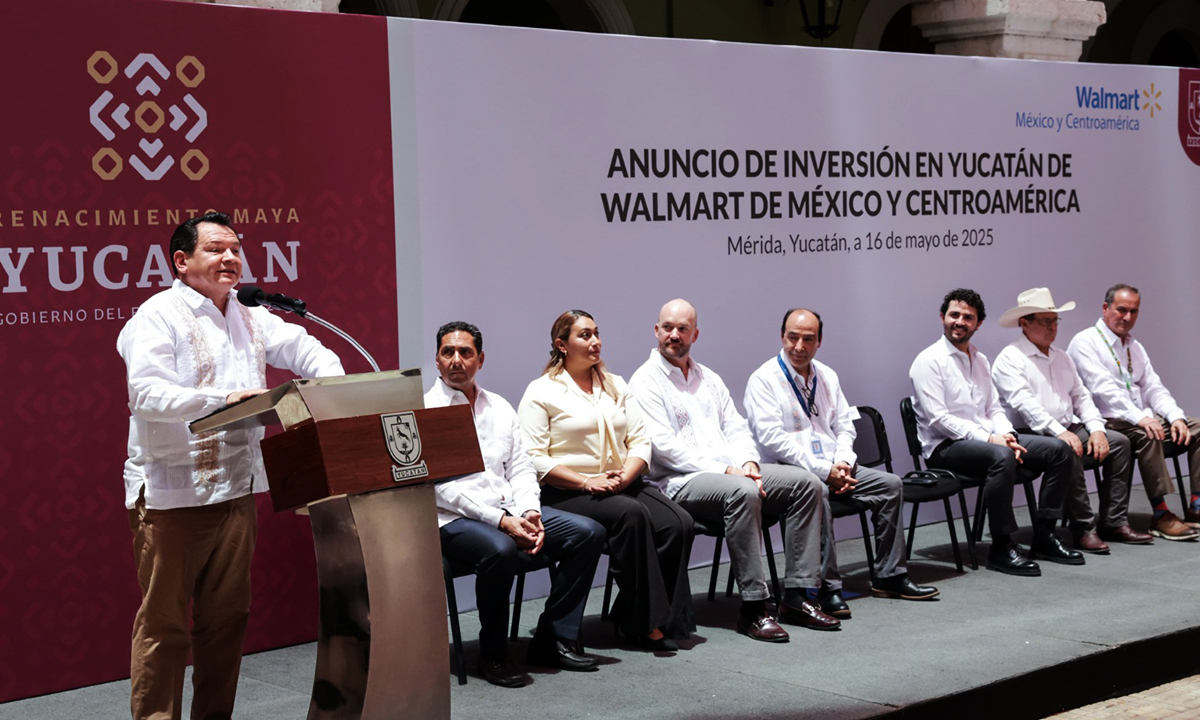 Walmart apuesta por Yucatán con inversión histórica de casi 2,000 mdp