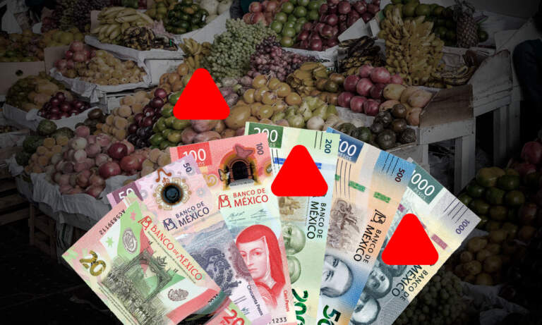 La inflación agobió nuevamente a los hogares mexicanos en abril