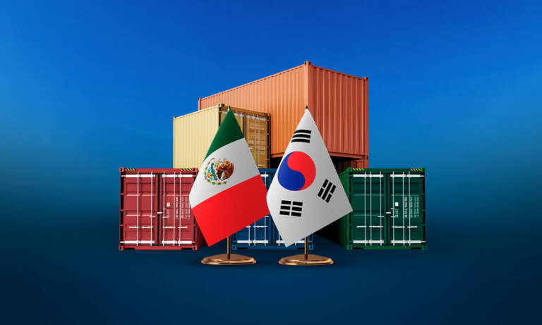 ¿Un paso más al TLC? México y Corea del Sur sostienen reuniones comerciales