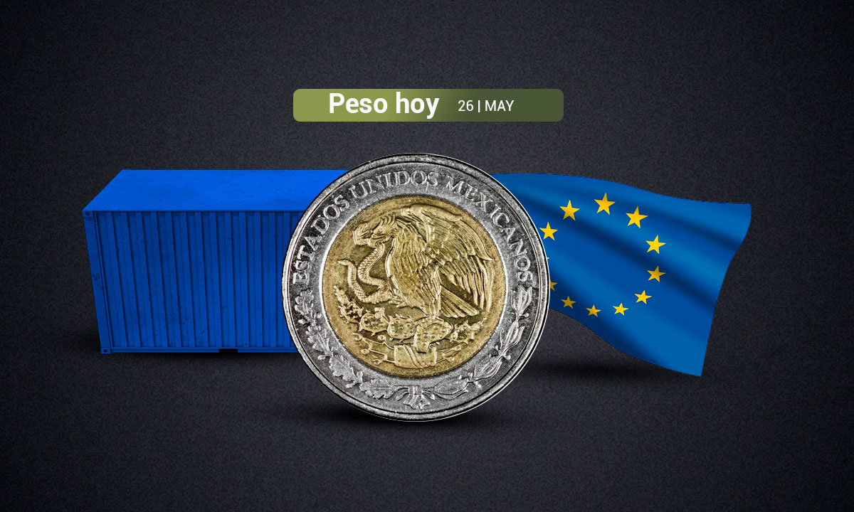 Peso se mantiene prácticamente plano ante la inactividad financiera en Estados Unidos