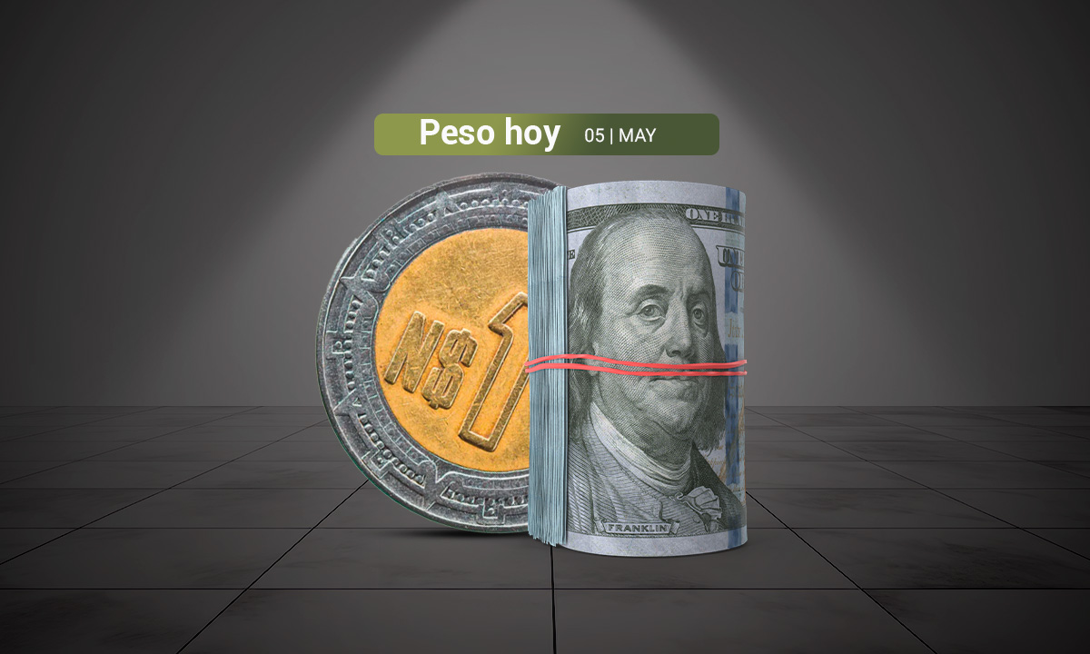 Peso cede ante el dólar a la espera de la decisión de la Fed