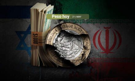 Peso cede frente al dólar ante la cautela despertada por el conflicto entre Irán e Israel