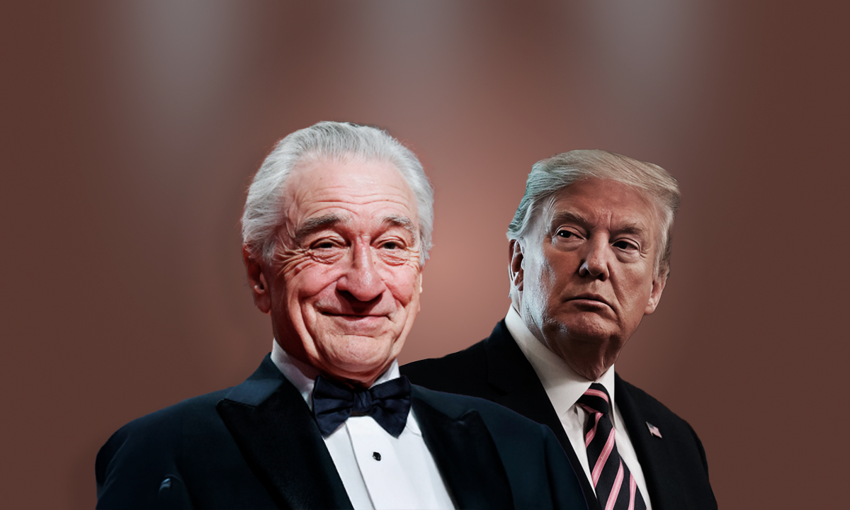 ‘No se le puede poner precio a la creatividad’: Robert De Niro se lanza contra Donald Trump por aranceles