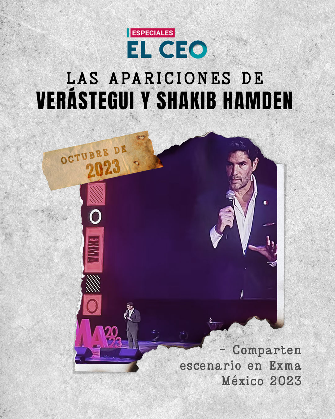 Eduardo Verástegui y Shakib Handem han hecho apariciones juntos