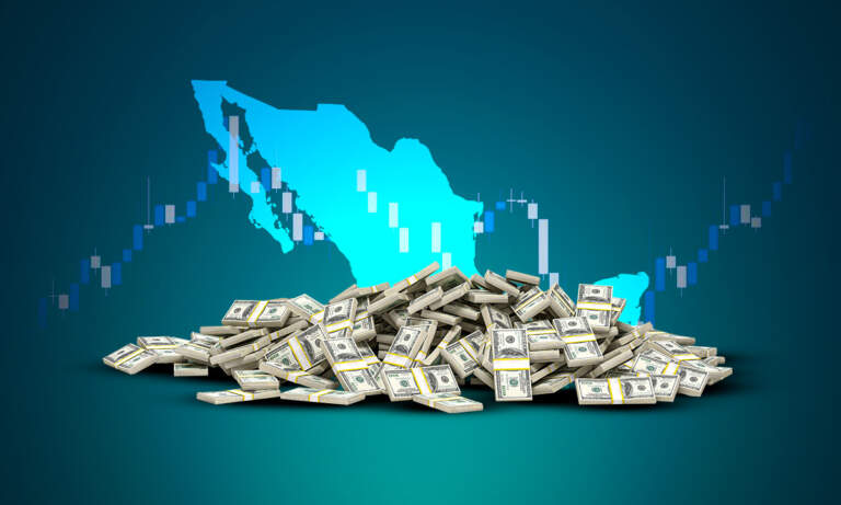 México coloca bonos por 6,800 mdd en mercados internacionales; también refinancia deuda