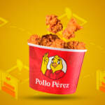 Pollo Pérez, el gigante del pollo que va por mercados ignorados