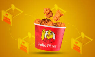 Pollo Pérez, el gigante del pollo que va por mercados ignorados