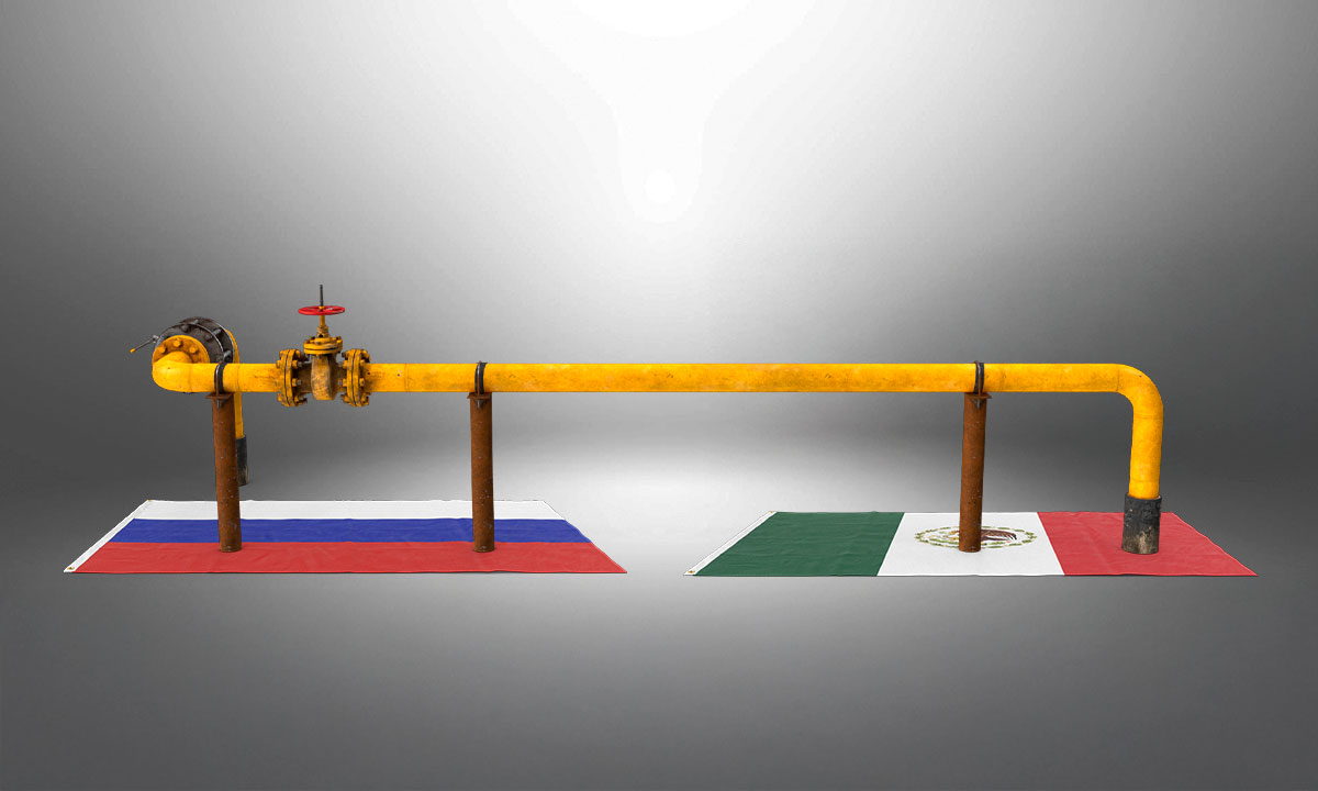 Rusia levanta la mano: se dice lista para suministrar gas natural a México