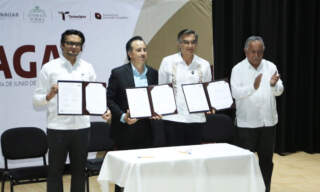 Tamaulipas y Cenagas firman convenio para la modernización de gasoductos