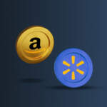 Walmart y Amazon quieren lanzar sus propias monedas estables para reducir su dependencia a bancos