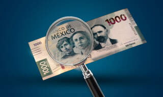 Solo la mitad de los mexicanos revisa si sus billetes son auténticos: Banxico