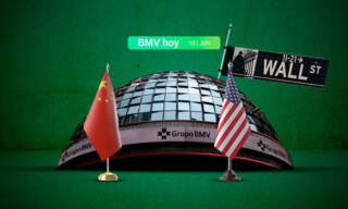 BMV y Wall Street se pintan de verde ante las negociaciones de China y Estados Unidos