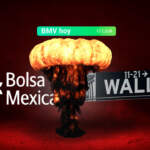 BMV registra su peor nivel en un mes; Wall Street se suma al pesimismo