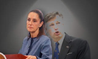 Claudia Sheinbaum expresó su rechazo a redadas migratorias en reunión con Christopher Landau