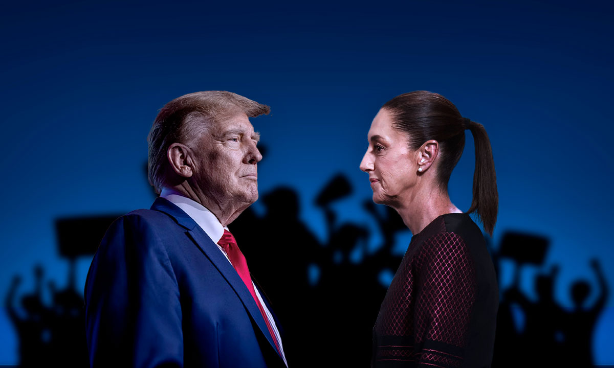 Claudia Sheinbaum reitera llamado a manifestaciones pacíficas en EU previo a encuentro con Donald Trump