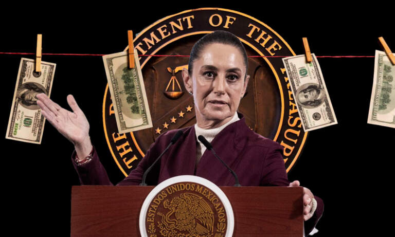 Claudia Sheinbaum pide pruebas a EU sobre supuesto lavado de dinero de bancos mexicanos
