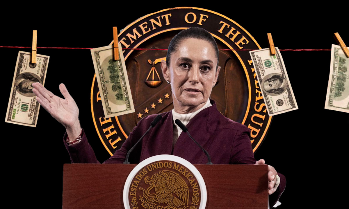 Claudia Sheinbaum pide pruebas a EU sobre supuesto lavado de dinero de bancos mexicanos