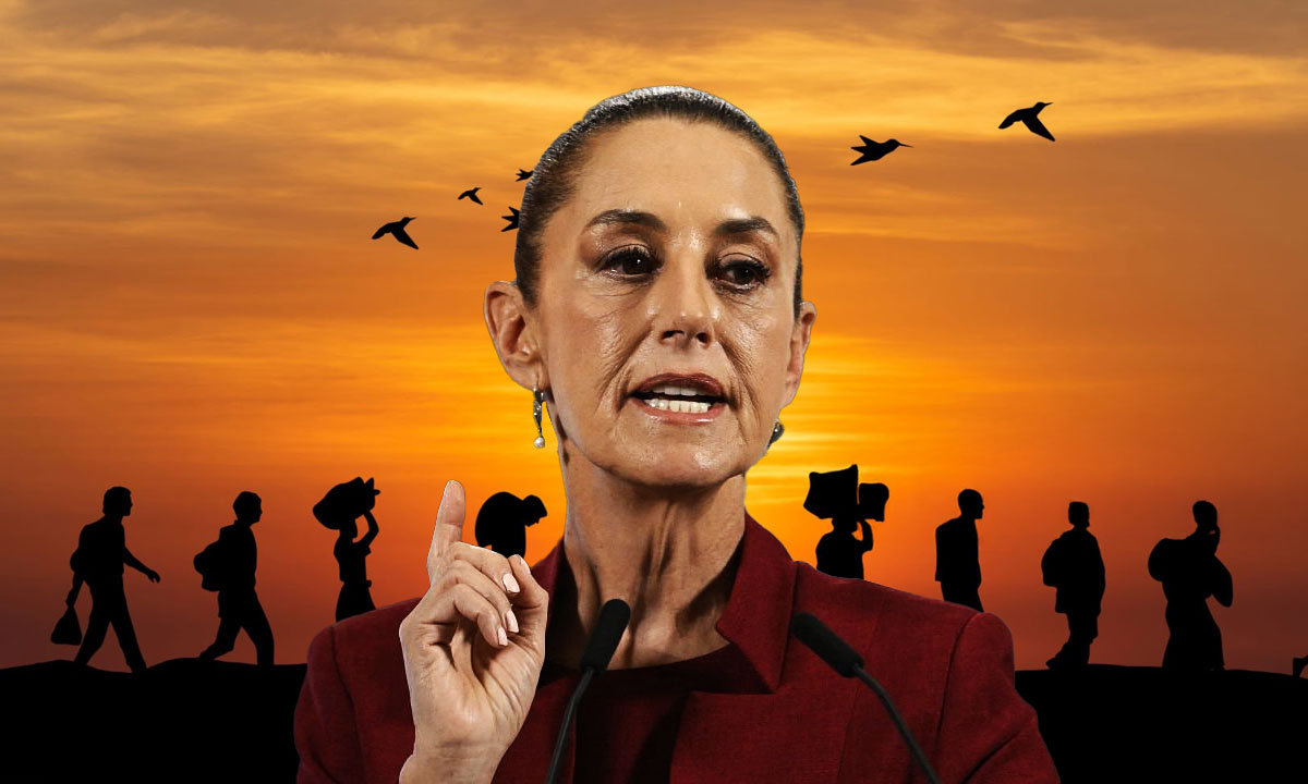 Claudia Sheinbaum desafía a Donald Trump: “México no será país tercero para recibir migrantes”
