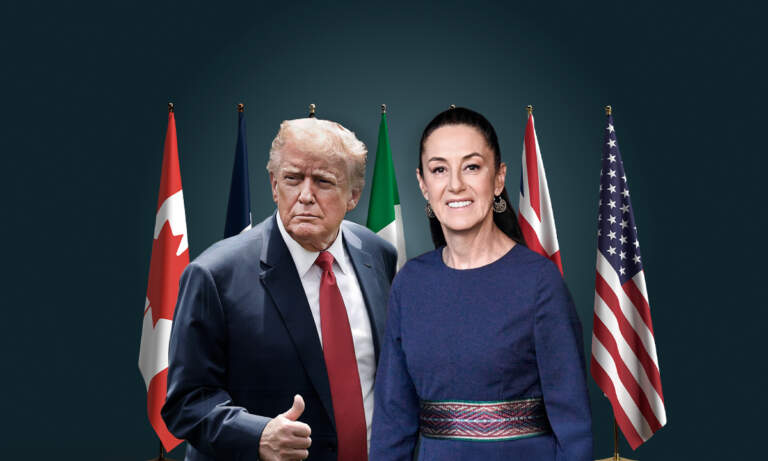 México, bien representado con Claudia Sheinbaum en reunión con Donald Trump: Segob