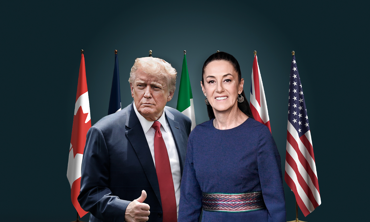 México, bien representado con Claudia Sheinbaum en reunión con Donald Trump: Segob