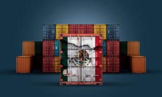 Comercio exterior presiona a la economía de México; exportaciones e importaciones caen en mayo