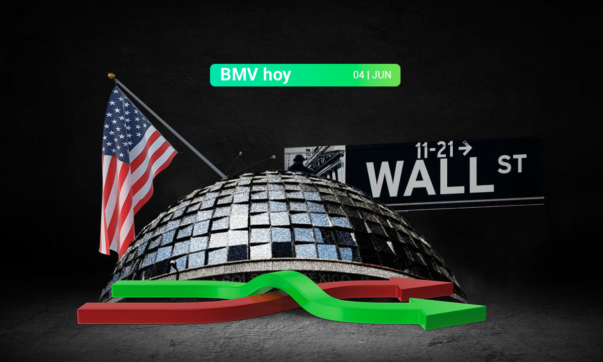 BMV no sale del bache y suma su peor racha desde noviembre; Wall Street cierra mixto