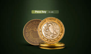 Peso muestra modestas ganancias frente al dólar con la mira puesta en Medio Oriente y la Fed
