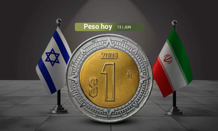 Peso mexicano deja atrás su buena racha ante los temores provocados por el conflicto Israel-Irán