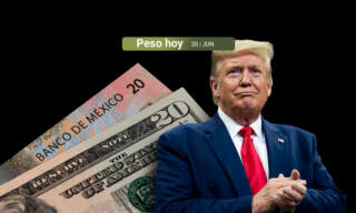 Peso regresa a las ganancias frente a un dólar debilitado por dichos de Trump sobre Medio Oriente