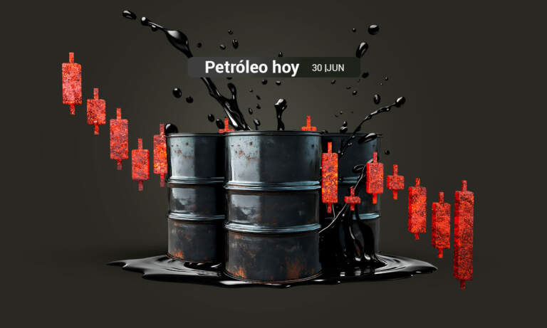 Petróleo registra pérdidas semestrales en medio de conflictos geopolíticos y la producción de la OPEP+