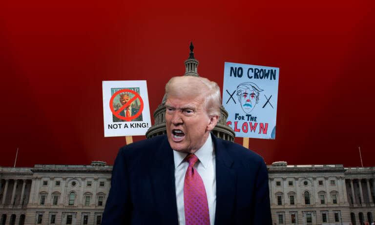 Protestas masivas contra Donald Trump opacan celebraciones militares en Washington