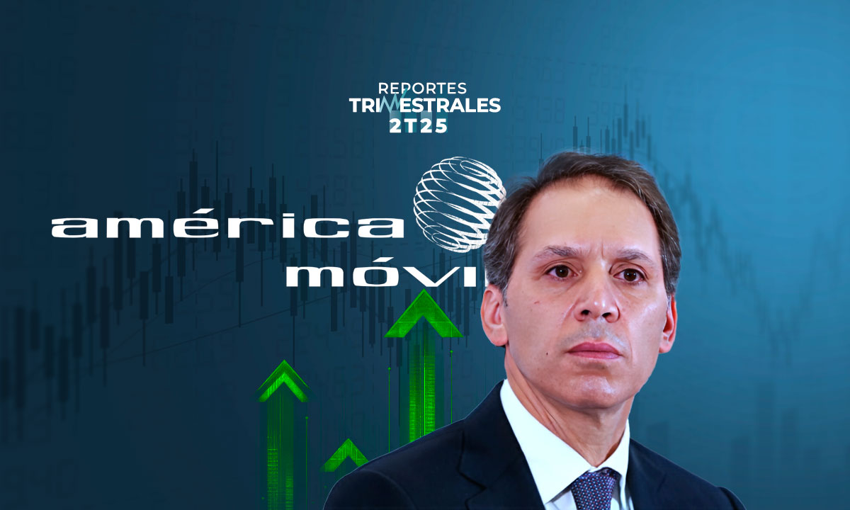 América Móvil revierte pérdida neta en 2T25 por efecto favorable en el tipo de cambio