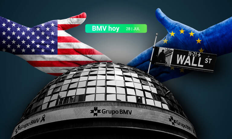 BMV cae presionada por la amenaza arancelaria; el S&P y el Nasdaq, con nuevos máximos