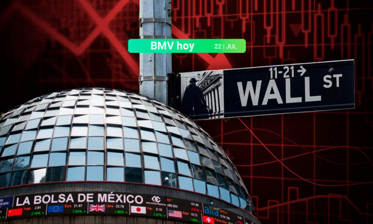 BMV cae por tercera vez; Wall Street abre mixto por desempeño negativo en reportes trimestrales
