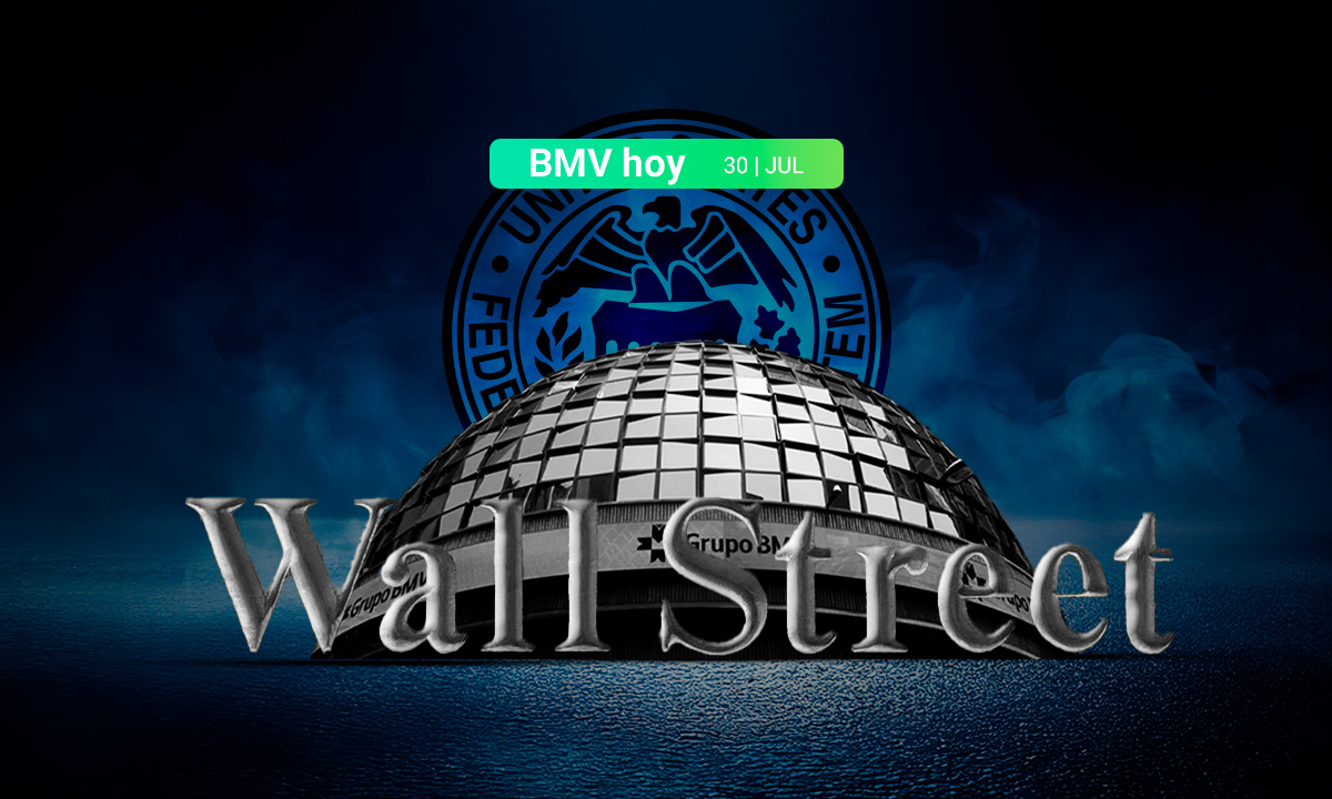 BMV cierra a la baja y Wall Street no logra mantener las ganancias tras la decisión de la Fed