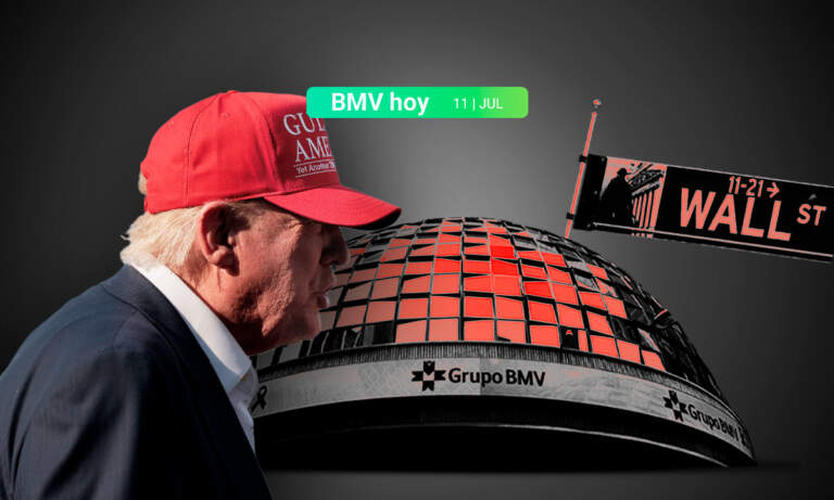 La BMV amanece volátil y Wall Street revierte ganancias tras el ataque arancelario de Trump