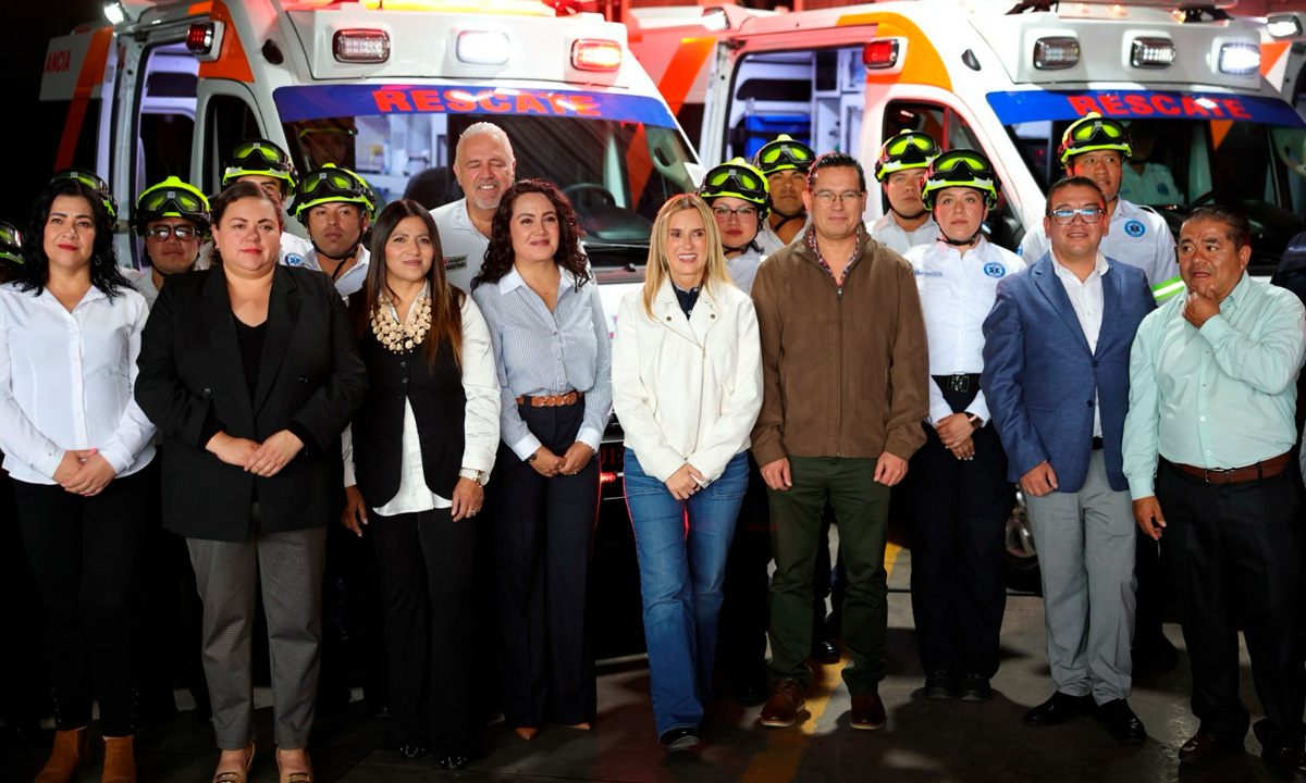 Gobierno de Huixquilucan equipa a bomberos y paramédicos para mejorar tiempos de respuesta