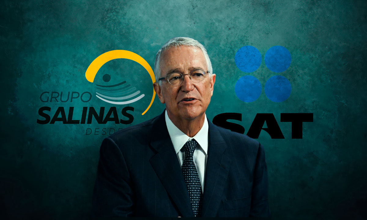 Grupo Salinas expone pago de 250,000 mdp en impuestos y acusa al SAT de ‘extorsión fiscal’