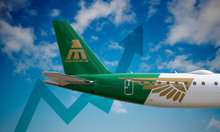 Mexicana de Aviación recibe primer avión de pedido hecho a Embraer