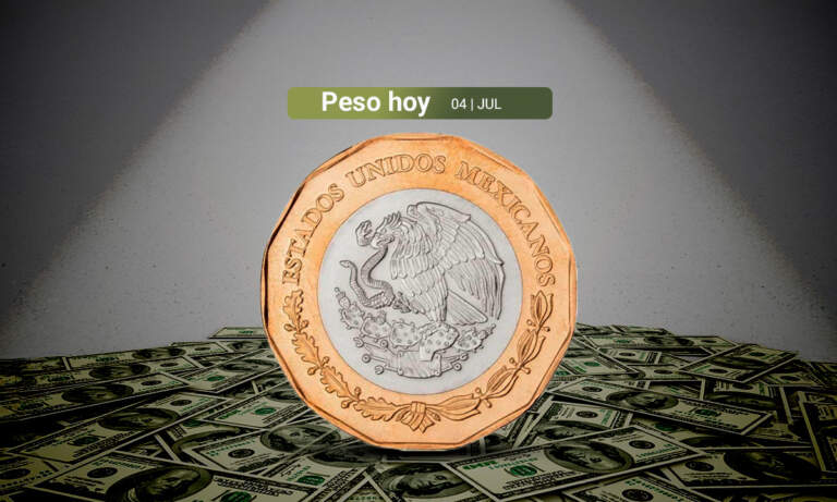Peso sigue ganando terreno ante debilidad del dólar y el feriado en Estados Unidos