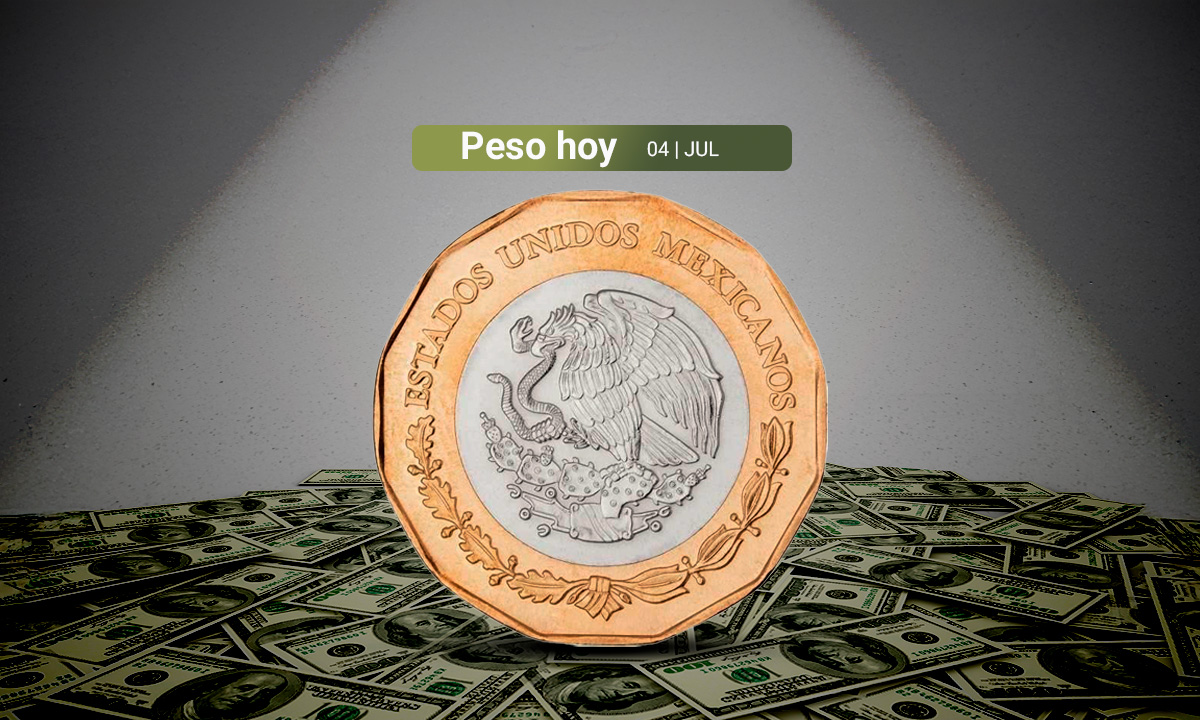 Peso sigue ganando terreno ante debilidad del dólar y el feriado en Estados Unidos