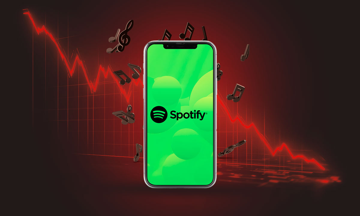 Spotify pierde el ritmo: sufre su peor jornada en dos años tras caída de ingresos y débil pronóstico