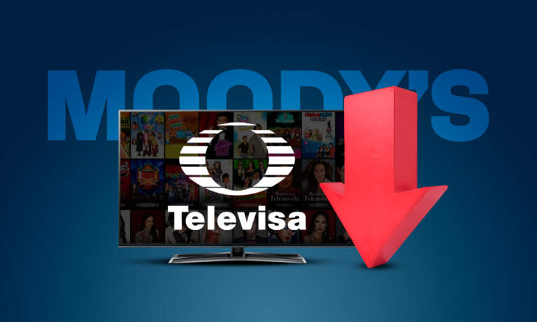 Moody’s baja calificación a Televisa y mantiene la perspectiva negativa