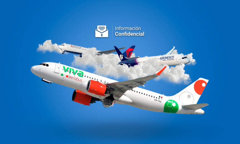 #InformaciónConfidencial: el aliado inesperado de Aeroméxico y Delta