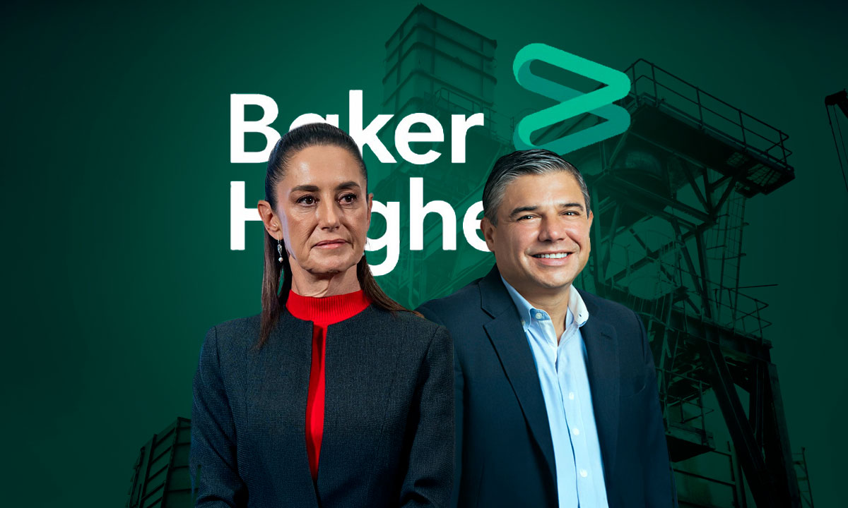 Claudia Sheinbaum se reúne con el CEO de la tecnológica energética Baker Hughes