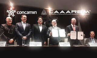 Concamin y Caaarem firman convenio de colaboración en el combate al contrabando