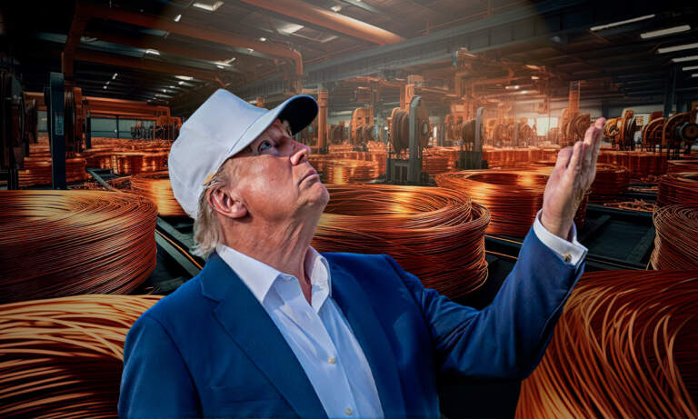 Cobre se dispara 10% en el mercado con el impulso de los posibles aranceles de Trump